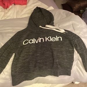 Calvin Klein performance athletic hoodie (dark gray)